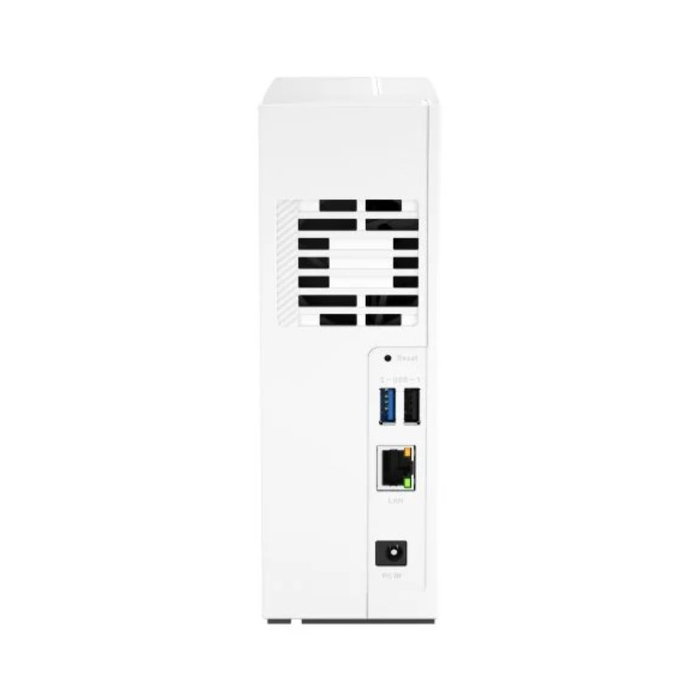 QNAP TS-133 Servidor NAS de 1 Bahía, 2 GB RAM, Blanco QNAP TS-133 Servidor NAS de 1 Bahía, 2 GB RAM, Blanco
